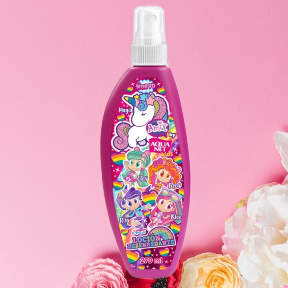 - New Aqua Net Amix Hair Detangle Spray